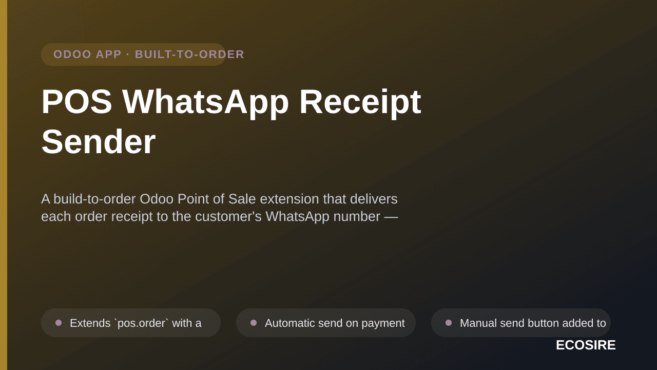 POS WhatsApp Receipt Sender