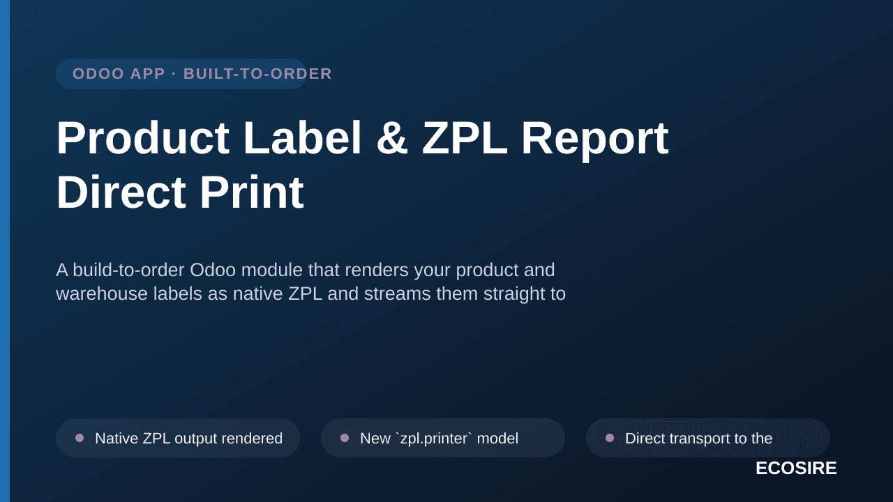 Product Label & ZPL Report Direct Print