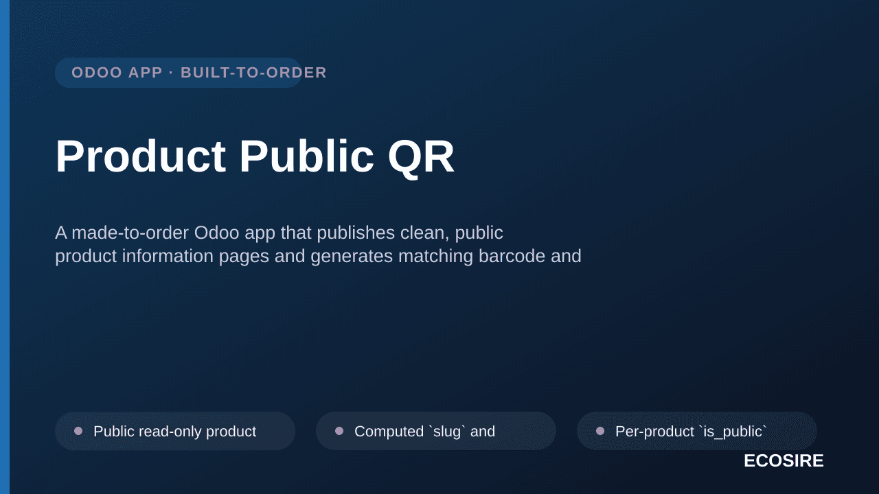 Product Public QR