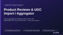 Product Reviews & UGC Import / Aggregator thumbnail 1