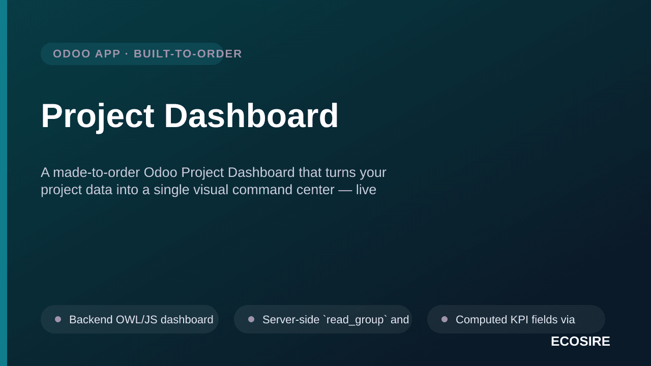 Project Dashboard