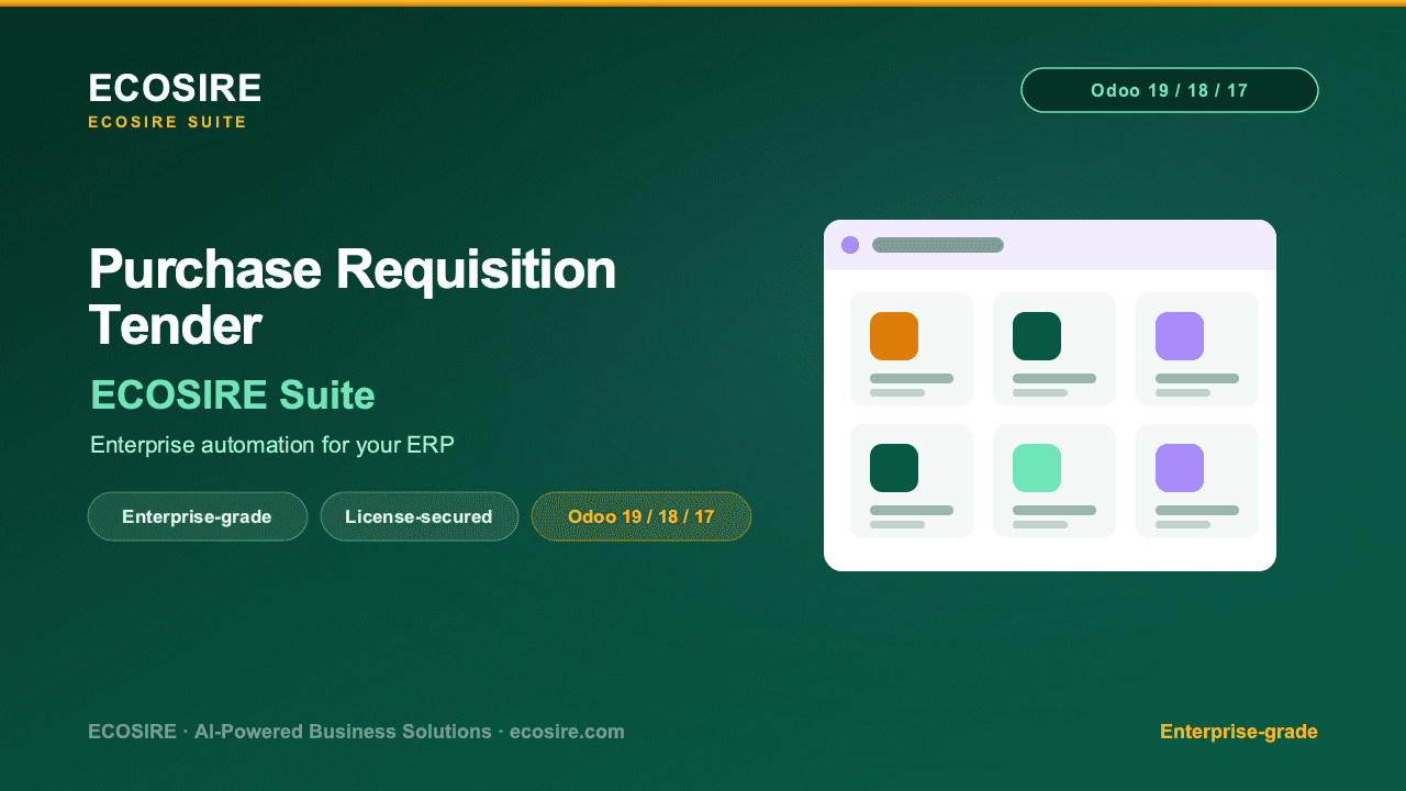 Purchase Requisition & Tender Management