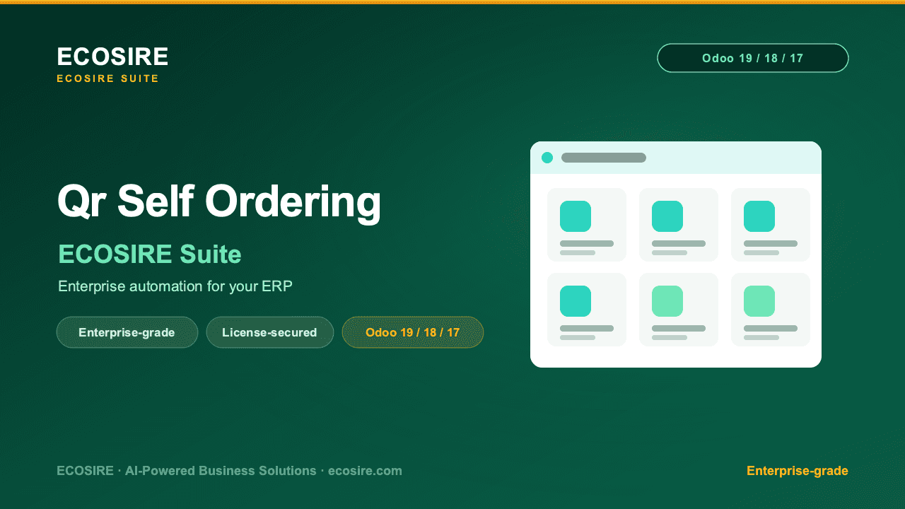 QR Self-Ordering for Restaurants