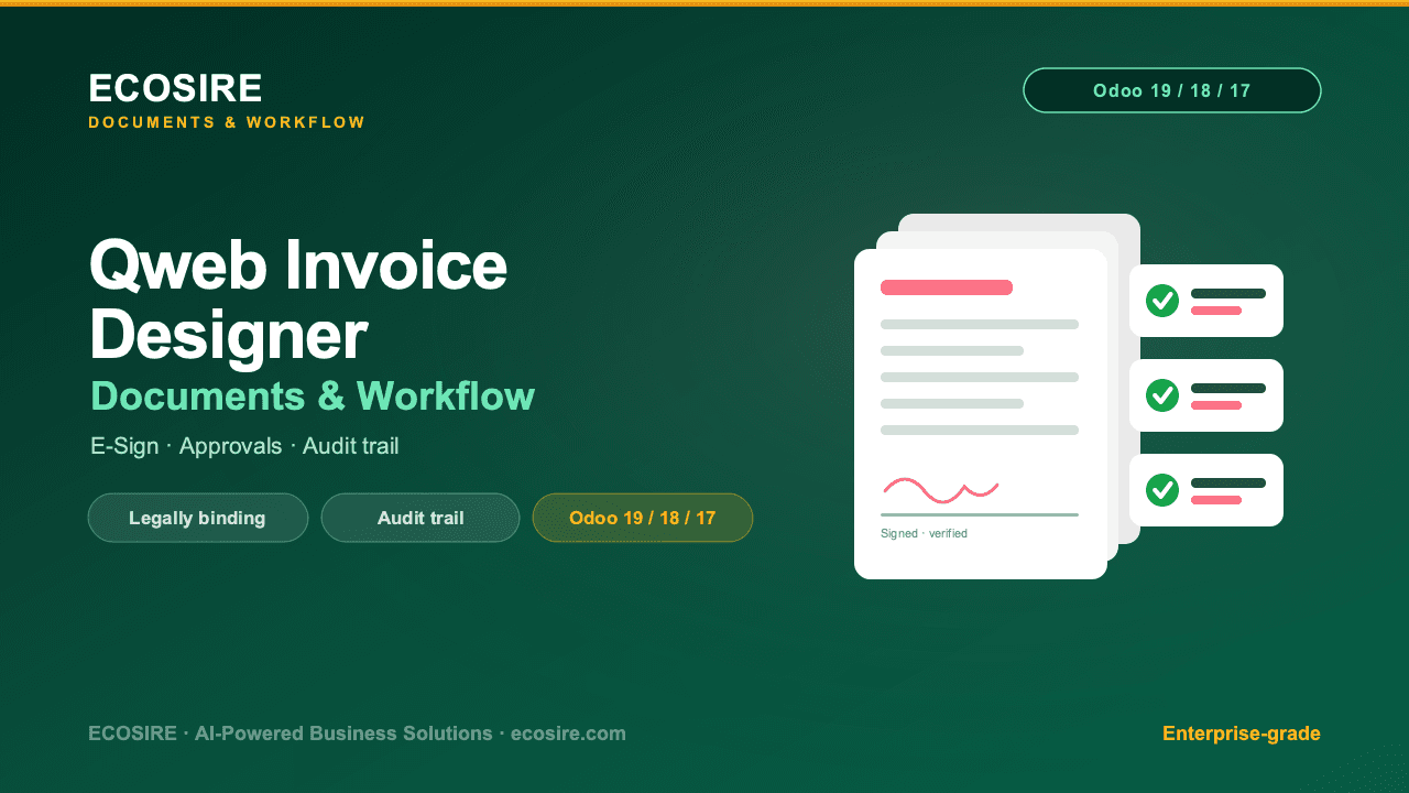 QWeb Invoice & Document Designer
