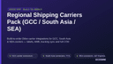 Regional Shipping Carriers Pack (GCC / South Asia / SEA) thumbnail 1