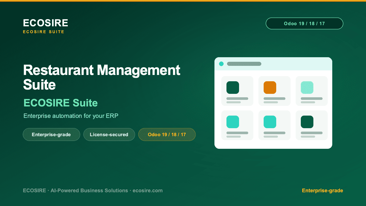 Restaurant Management Suite