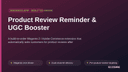 Product Review Reminder & UGC Booster thumbnail 1