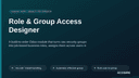 Role & Group Access Designer thumbnail 1
