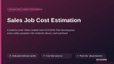Sales Job Cost Estimation thumbnail 1