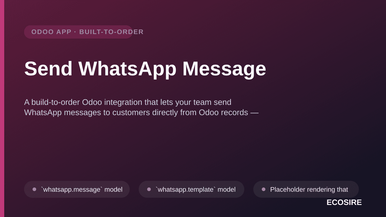 Send WhatsApp Message