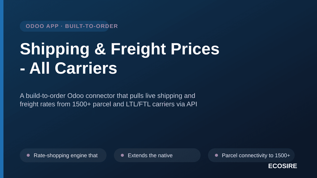 Shipping & Freight Prices - All Carriers