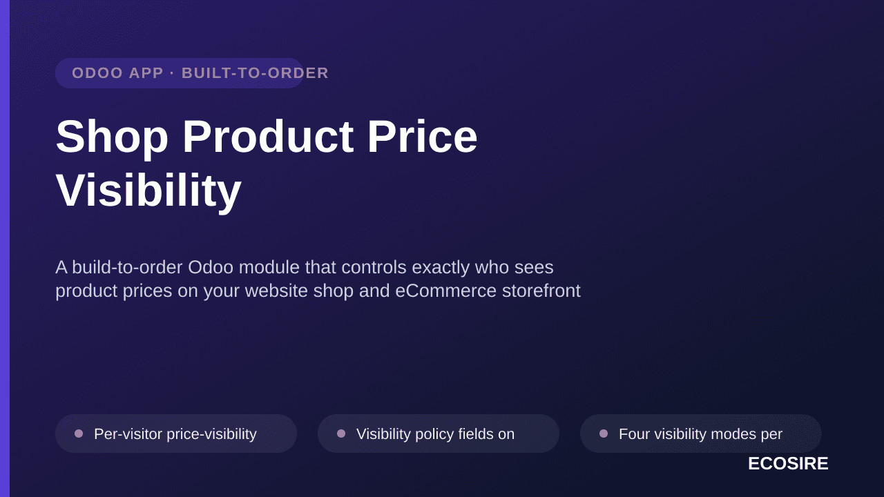 Shop Product Price Visibility