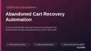 Abandoned Cart Recovery Automation thumbnail 1