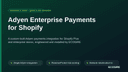 Adyen Enterprise Payments for Shopify thumbnail 1