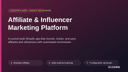 Affiliate & Influencer Marketing Platform thumbnail 1