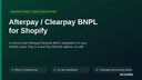 Afterpay / Clearpay BNPL for Shopify thumbnail 1