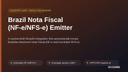 Brazil Nota Fiscal (NF-e/NFS-e) Emitter thumbnail 1