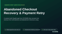 Abandoned Checkout Recovery & Payment Retry thumbnail 1