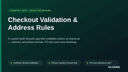 Checkout Validation & Address Rules thumbnail 1