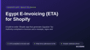 Egypt E-Invoicing (ETA) for Shopify thumbnail 1