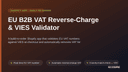 EU B2B VAT Reverse-Charge & VIES Validator thumbnail 1