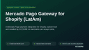 Mercado Pago Gateway for Shopify (LatAm) thumbnail 1