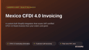Mexico CFDI 4.0 Invoicing thumbnail 1