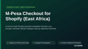 M-Pesa Checkout for Shopify (East Africa) thumbnail 1