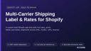 Multi-Carrier Shipping Label & Rates for Shopify thumbnail 1