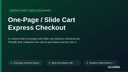 One-Page / Slide Cart Express Checkout thumbnail 1