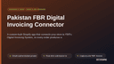 Pakistan FBR Digital Invoicing Connector thumbnail 1