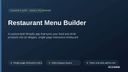 Restaurant Menu Builder thumbnail 1
