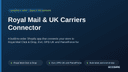 Royal Mail & UK Carriers Connector thumbnail 1