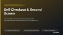 Self-Checkout & Second Screen thumbnail 1