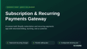 Subscription & Recurring Payments Gateway thumbnail 1
