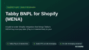 Tabby BNPL for Shopify (MENA) thumbnail 1
