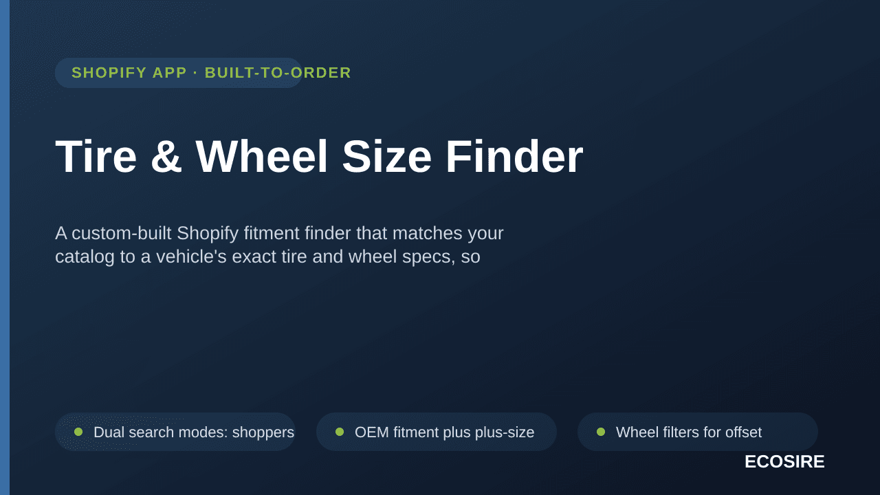 Tire & Wheel Size Finder