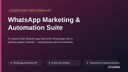 WhatsApp Marketing & Automation Suite thumbnail 1