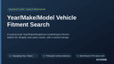 Year/Make/Model Vehicle Fitment Search thumbnail 1