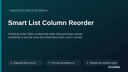 Smart List Column Reorder thumbnail 1