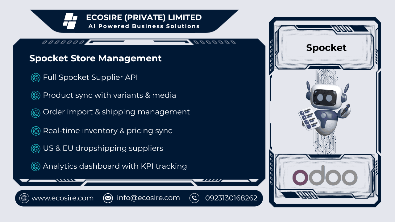 Spocket Store Management — Enterprise-Grade Spocket Store Management with Advanced Automation & Analytics — Image 1 of 1