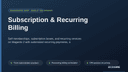 Subscription & Recurring Billing thumbnail 1