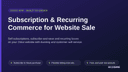Subscription & Recurring Commerce for Website Sale thumbnail 1