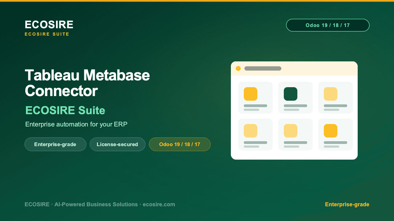 Tableau / Metabase Connector