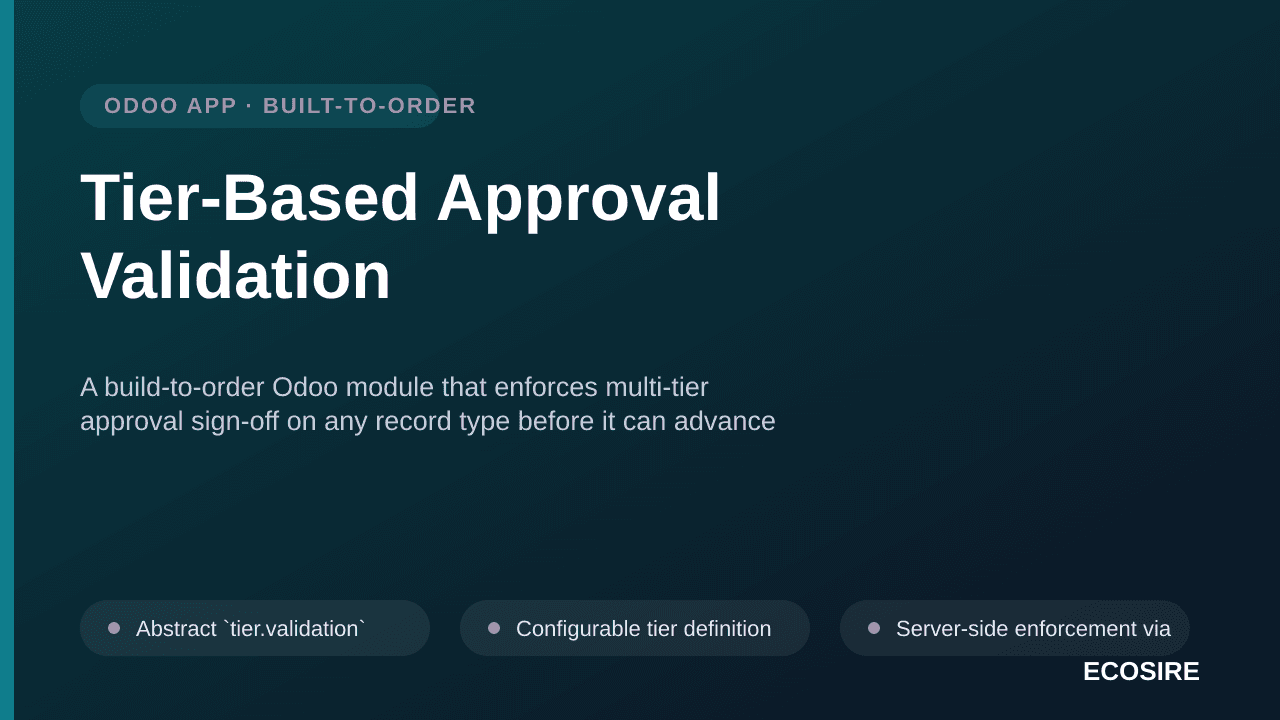 Tier-Based Approval Validation
