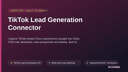 TikTok Lead Generation Connector thumbnail 1