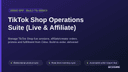 TikTok Shop Operations Suite (Live & Affiliate) thumbnail 1