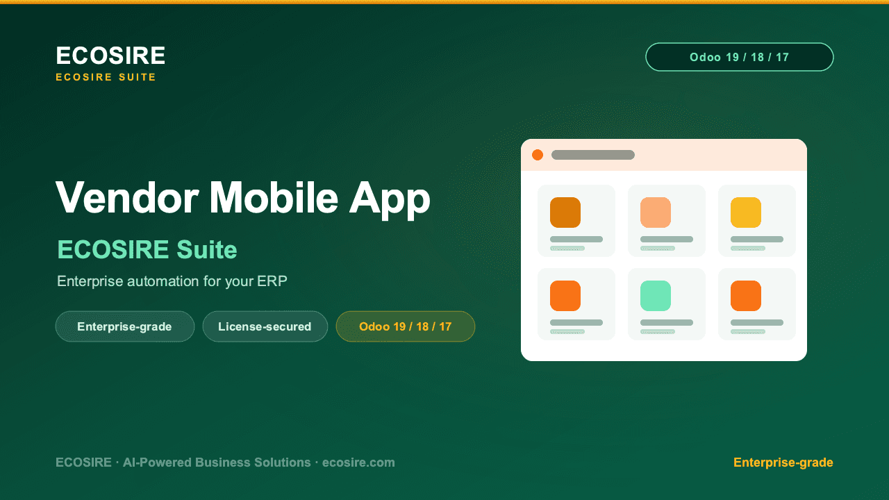 Vendor Mobile App