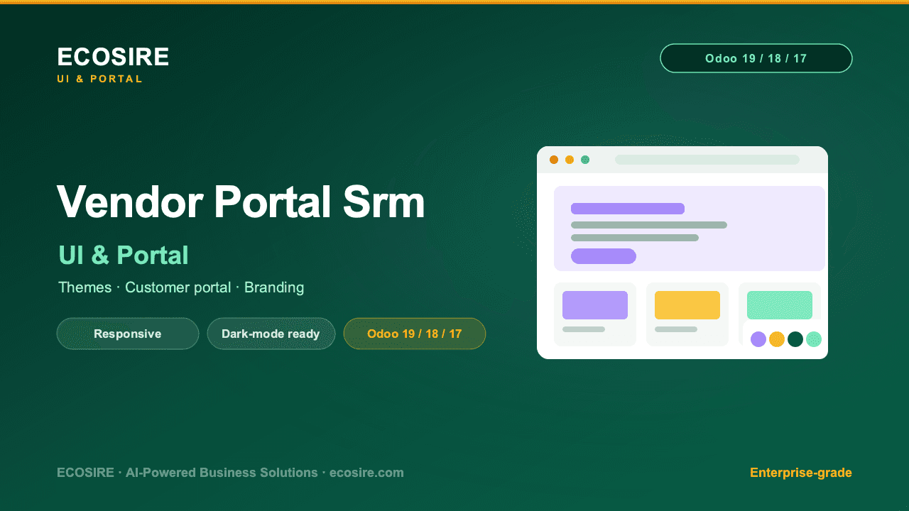 Vendor Portal & SRM