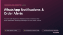 WhatsApp Notifications & Order Alerts thumbnail 1